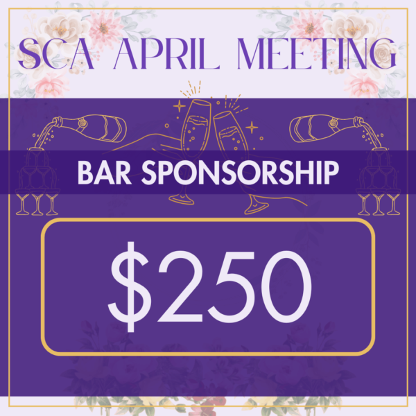 2025 April Meeting Bar Sponsorship