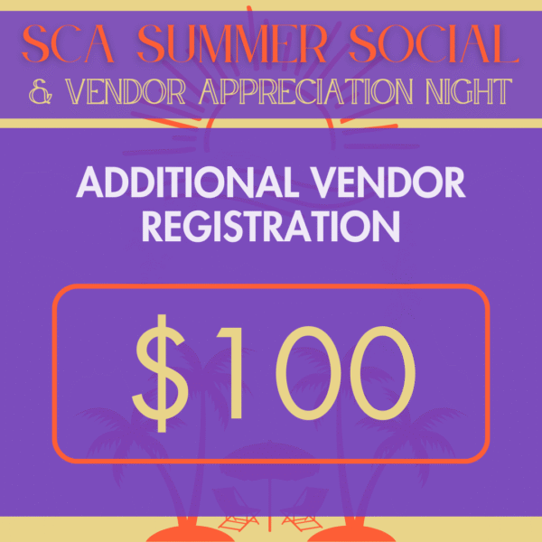 2025 Summer Social Addtn'l Vendor Registration