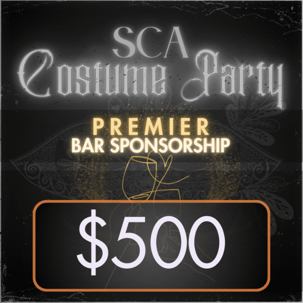 2025 Costume Party Premier Bar Sponsorship