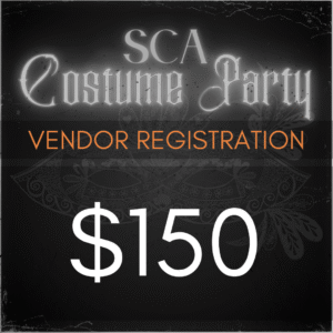 2025 Costume Party Vendor Registration