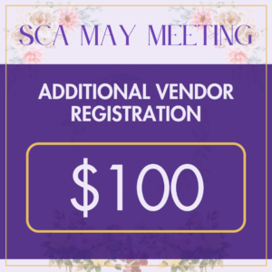 2026 May Meeting Addtn'l Vendor Registration