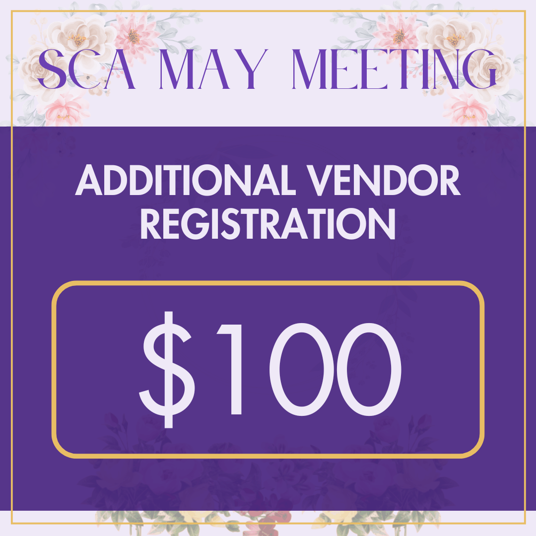 SCA 2026 May Meeting Addtnl Vnd Reg Badge 1.0